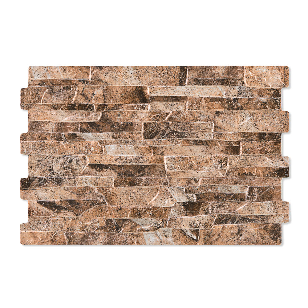 Kakel Ledgestone Marron Matt 34x50 cm